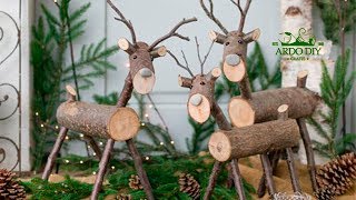 Diy christmas decorations Santa Claus's reindeer