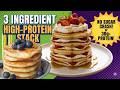 The "Zero-Crash" Protein Pancake 🥞🧠 | 3 Ingredients + Brain-Boosting Hemp!