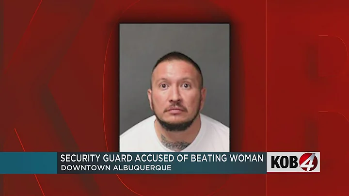 Security guard accused of beating woman with baton