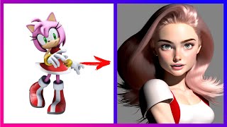 SONIC Characters IN REAL LIFE If They Were Human 💥 All Characters