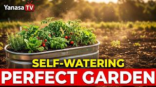 THE SIP GARDEN | How to Build a Self-Watering Trough