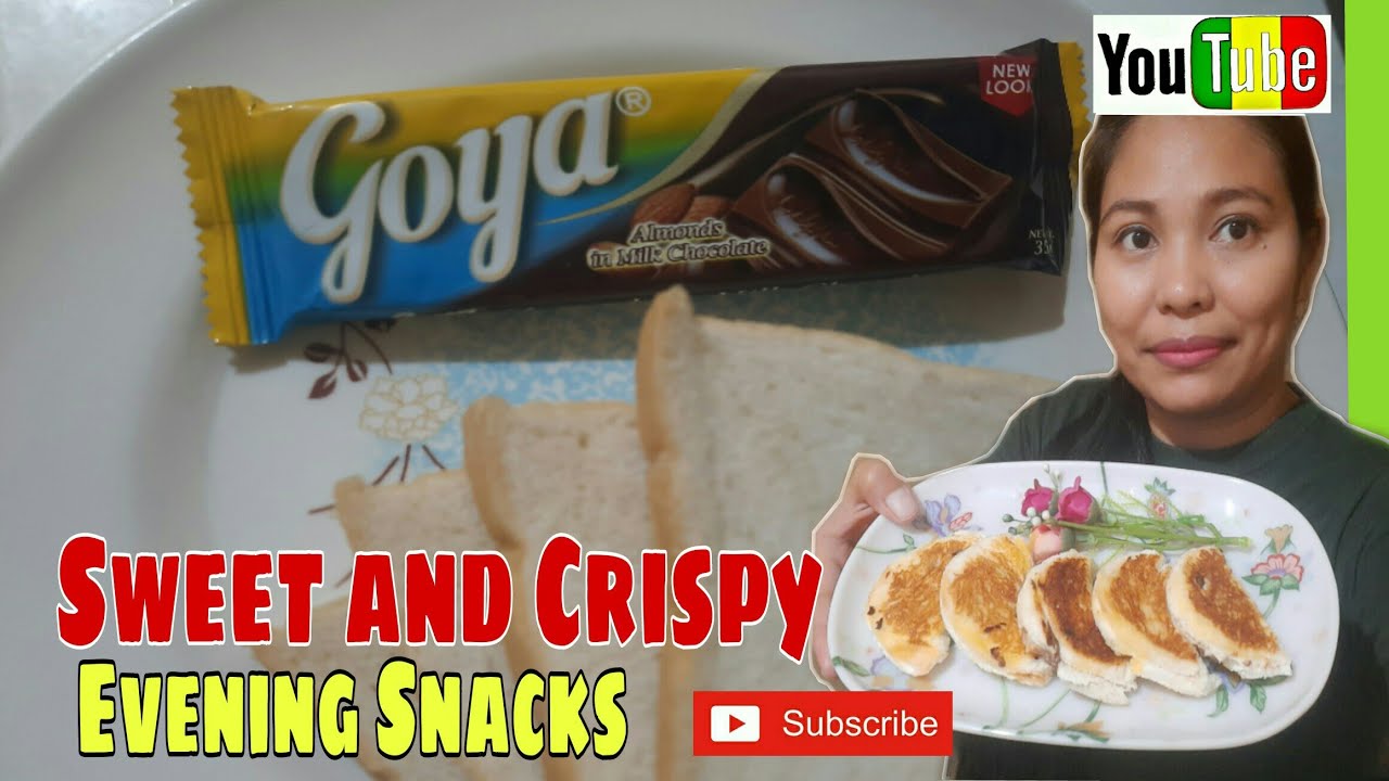 5 Minutes evening snacks recipe/Crispy and Sweet Bread Snacks/Bread Snack with GOYA YouTube