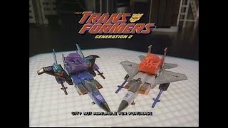 Transformers Generation 2 Autobot Cars and Decepticon Jets 15s Commercial (DVD)