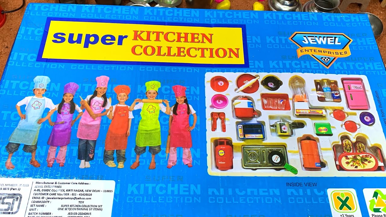 Miniature Kitchen Set Unboxing Beautiful Kitchen set | Episode -03 | Pretty Mini Foods
