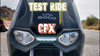 SuperSoco CPX - Test Ride and Review - VLOG247 [4K]