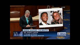 Rep. Carter Honors the Lives of Chandler LeCroy and Devin Willock