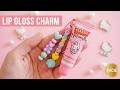 DIY: Llavero para tu BRILLO DE LABIOS 💄 (Lip Gloss Charm muy fácil) ✨