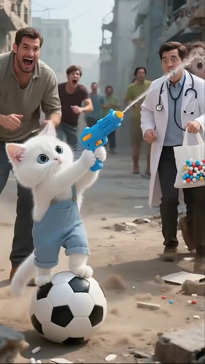 🐛💔🐱Pink Cat Wreaks Havoc After Eating a Bug—Kitten Rescues with Two Transformations! #animation#cat🐱