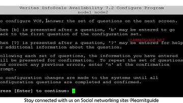 Configure Two Node VCS Cluster on Linux RHEL 7