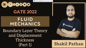 L27 | Boundary Layer Theory and Displacement Thickness (Part 1) | #Fluid_Mechanics | GATE 2022