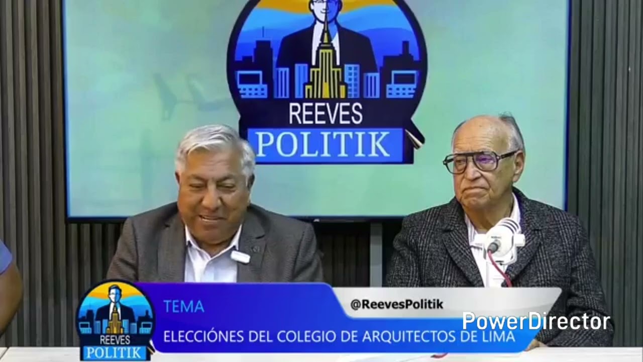 ARQ. YAYO ALLEMANT Y DANIEL MAGUIÑA ROCA/ CANDIDATOS AL CAP REGION LIMA