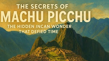 The Secrets of Machu Picchu – The Hidden Incan Wonder That Defied Time #history 