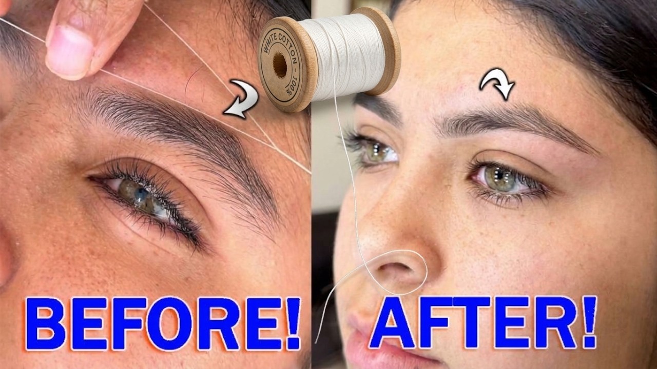 [ASMR] Don't Watch This Before Bed, Your Brows Will Be Perfect ...