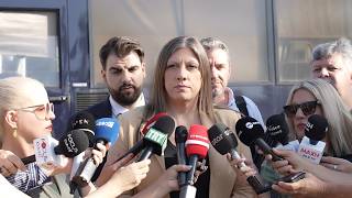 Η δήλωση της Ζωής κατά την άφιξή της στον χώρο που διεξάγεται η δίκη των Τεμπών (2/6/26)