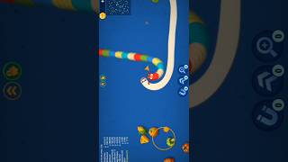 WORMS ZONE.IO 🐍 TINY WORM VS GIANT WORMS 1.M👈💔 #snakevideo #coolvideo#snake