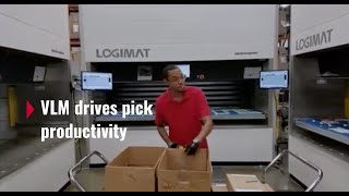 VLM drives pick productivity