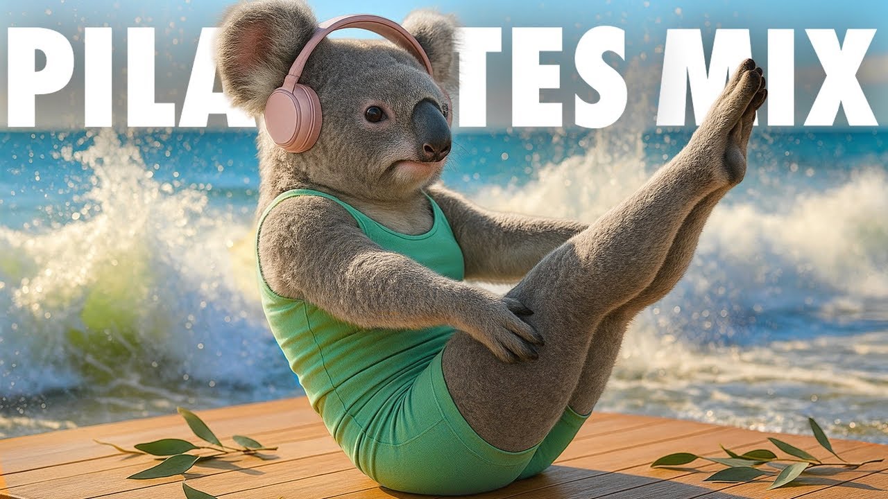 Pilates & Meditation Music by the Ocean 🌊 Relaxing Music & Gentle Energy