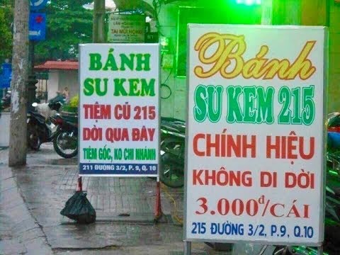 "Đau đầu" bánh su kem 215 ở Sài Gòn: Đâu là quán gốc, đâu là quán nhái?| VTV24