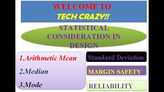 Unit 2 Statistical Consideration in Design1