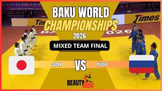 🏆Mixed team Final | JAPAN vs RUSSIA | Baku World Senior Championships 2026 🏆