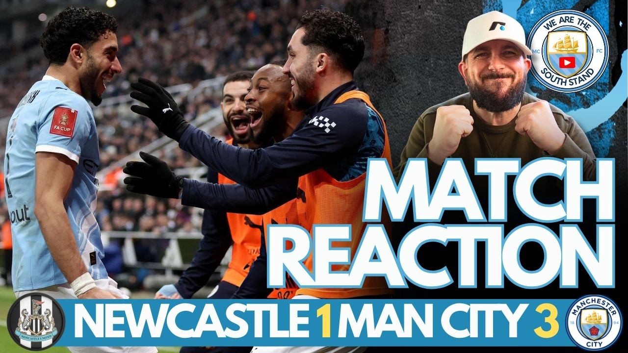 Omar Marmoush LOVES Playing Newcastle! Newcastle United 1 - Manchester City 3 | Match Reaction