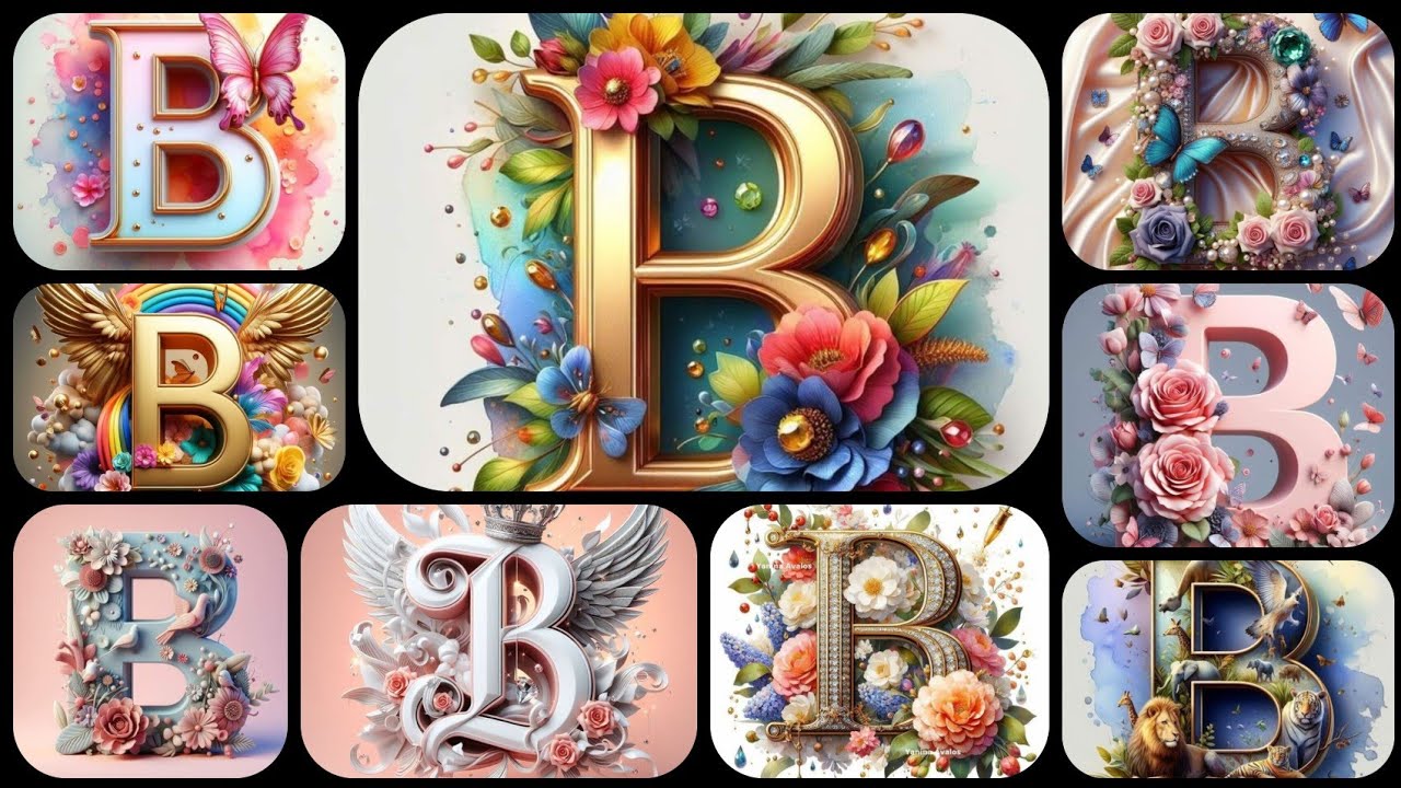 😘Beautiful whatsapp DPs✨| 🤩B alphabet letter DP❤ | 🔥best whatsapp status 🥰