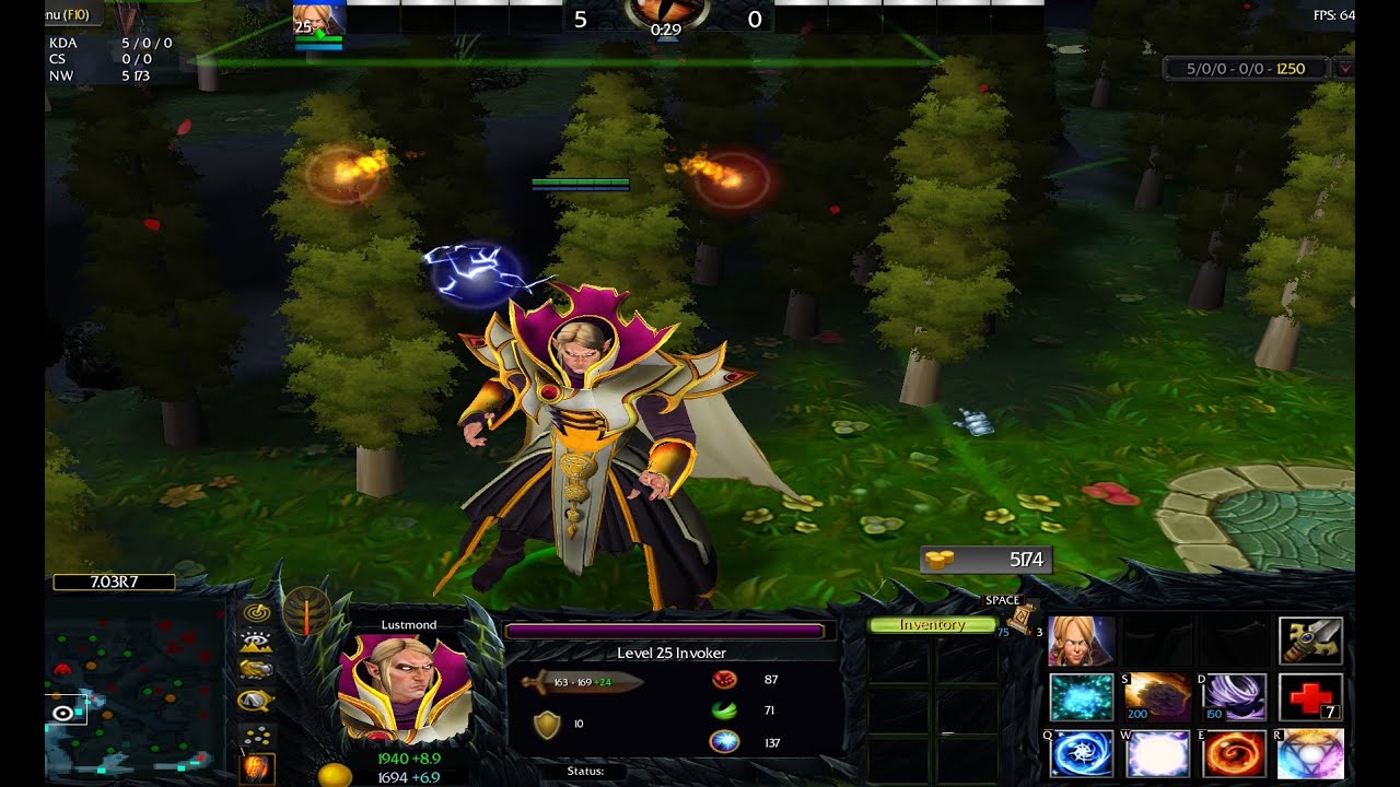 invoker D2 Mod Para Warcraft III Dota 1 Rgc