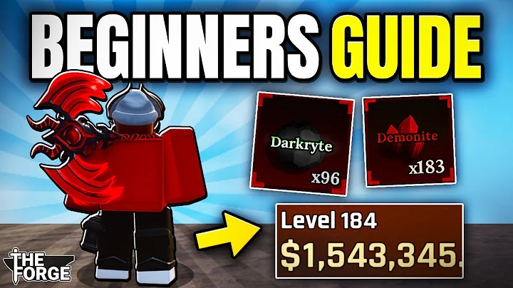 The ULTIMATE Beginner’s Guide to THE FORGE (Roblox)