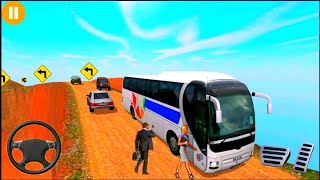 Uphill Offroad Bus Driving Simulator - 3D Gameplay । Uphill Bus Simulator Games 3D । Gameplay 2024 screenshot 3