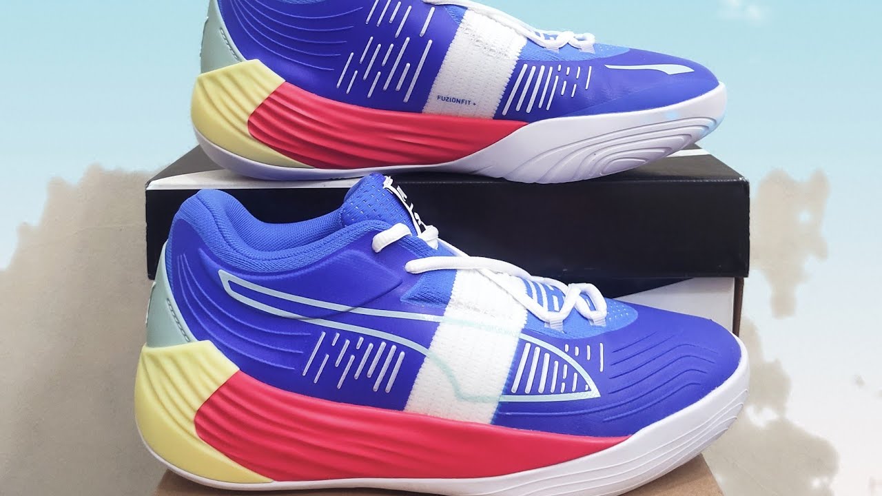 SALE PUMA FUSION NITRO BLUEMAZING - BASKETBALL SHOES - INDONESIA
