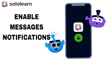 How To Enable And Turn On Messages Notifications On Sololearn App