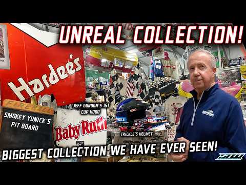 Insane Private Racing Museum! Phil Combs Shows Us His Massive Collection Of Nascar History