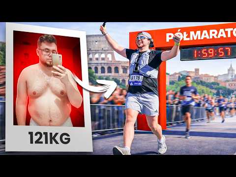 I weighed 121 KG and signed up for a HALF MARATHON…