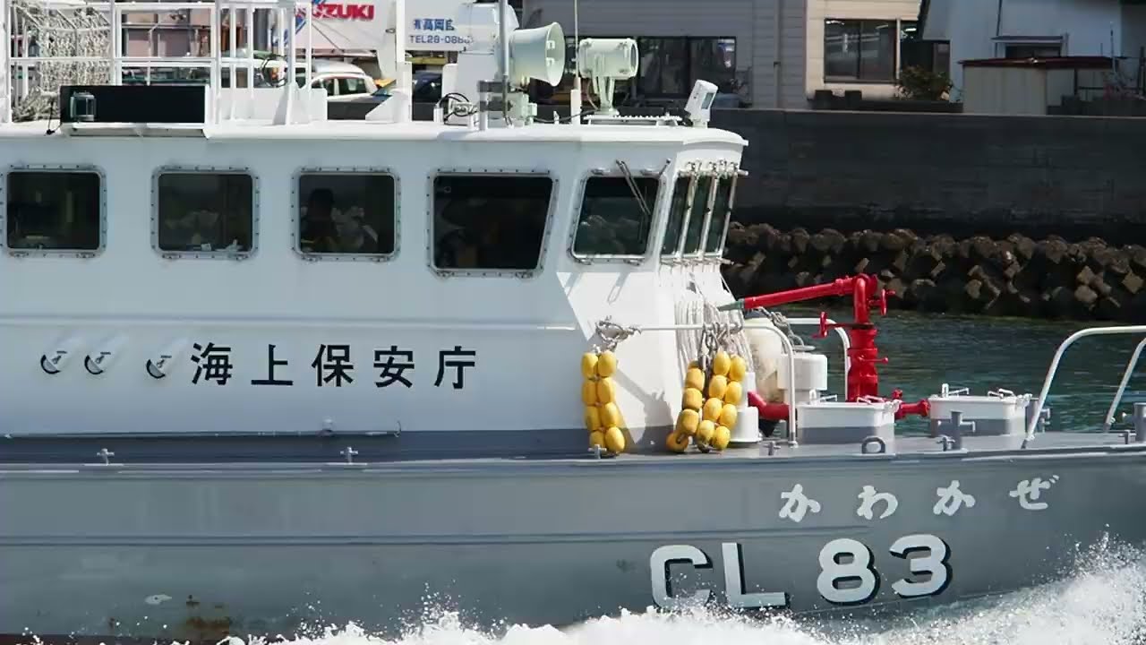音戸の瀬戸を行き交う船(2026/3/17）瀬戸内海のおつとめご苦労様です