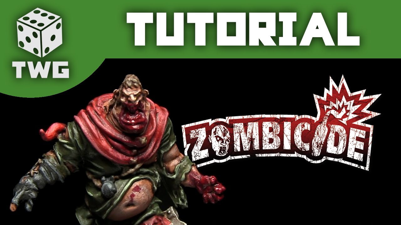 Zombicide Tutorial: How To Paint Black Plague Fattys