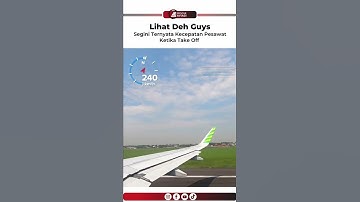 Thumbnail of Segini Ternyata Kecepatan Pesawat Saat Take Off