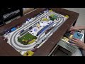 N規鉄道模型-茶几內的鉄道運轉場景