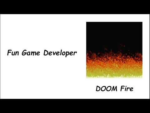 How to make the fire effect of the game DOOM in Java