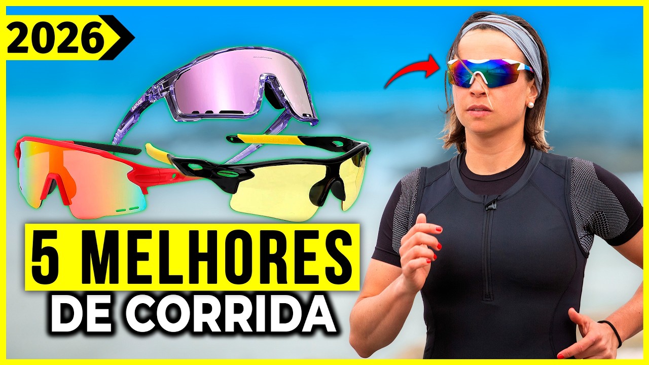 Os 5 Melhores Óculos de Corrida Em 2026! - YouTube