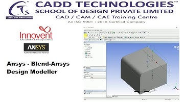 Ansys - Blend-Ansys design modeller