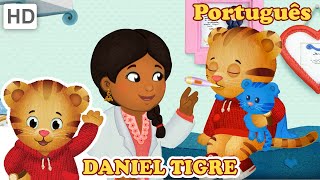 Daniel Tigre em Português 🐯🩹 Daniel Toma Uma Injeção (Episódios Completos)