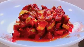 How to make Goan Style tasty raw mango pickle 🥭/आम का अचार/आंब्याचे लोणचे? in konkani language.