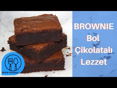 BROWNIE Tarifi - Tam Kıvamında Orijinal Lezzet