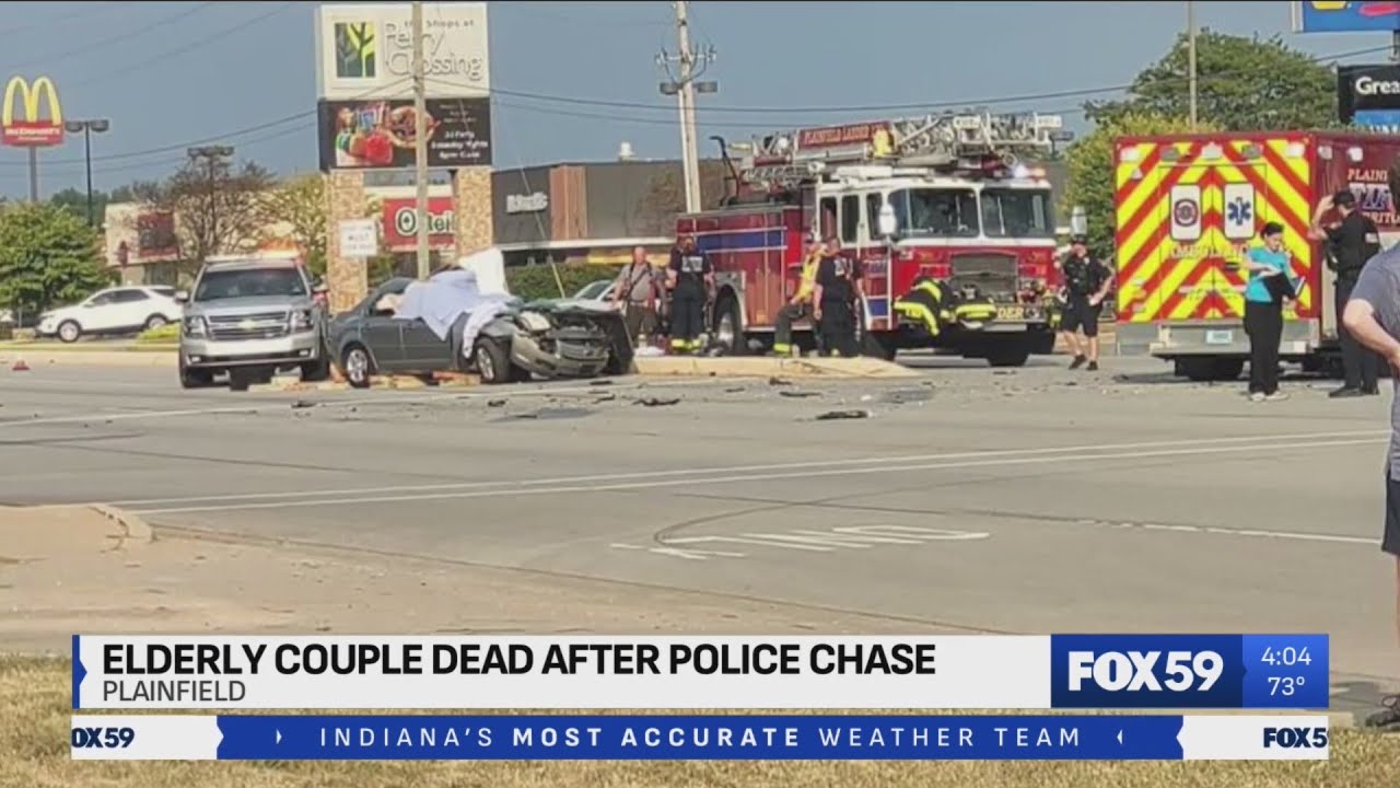 Witness describes fatal Plainfield police pursuit crash - YouTube