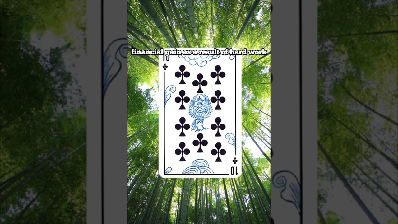 10 of Clubs ♣️ Card Meaning. Easier Than Tarot