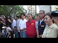 2026年7月9日行政院長卓榮泰視察內湖區金龍路防颱整備情形