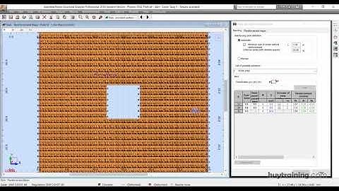 Thiết kế cho sàn trong Robot Structural   Elsoft vn 1