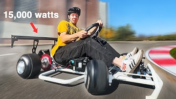 I built a DIY Drift Kart (surron powered)