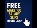 Free MULTIPLE SALARY SHEET MAKER Tool- 2025 #salary #Hr #payroll 