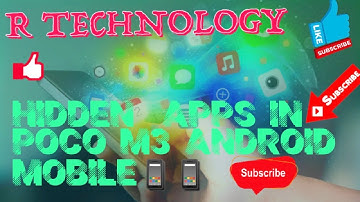 how make To Poco M3 hide apps????  #pocom3 #mobile #android #app #settings
